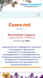 Mobile Screenshot of cuore.net